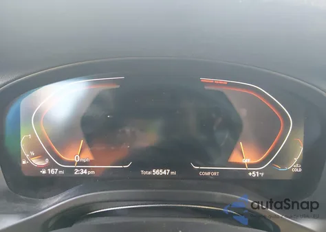 2022 BMW X3 xDrive30I z USA, uszkodzony, nr VIN 5UX53DP04N9M20288